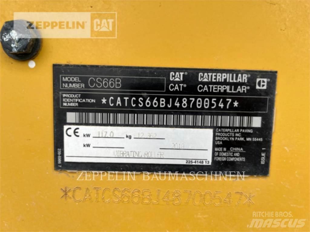 CAT CS66B Jordvibrationstromler