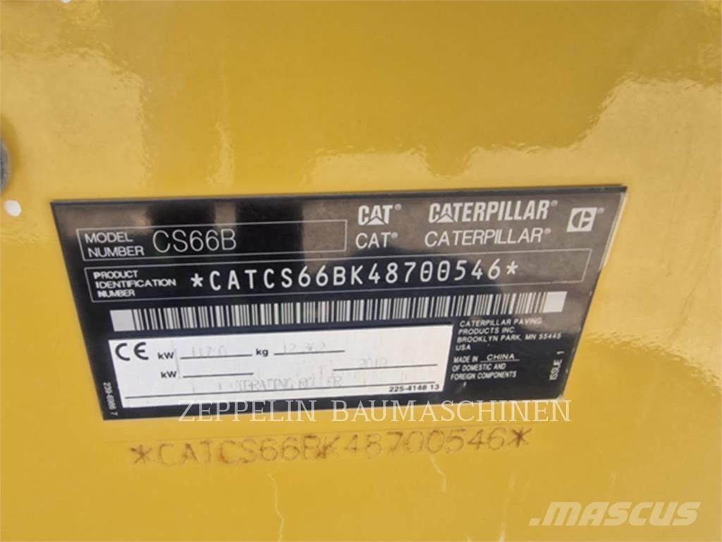 CAT CS66B Jordvibrationstromler