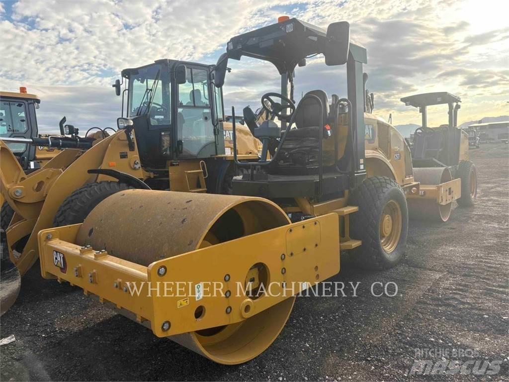 CAT CS7 Enkelt tromle