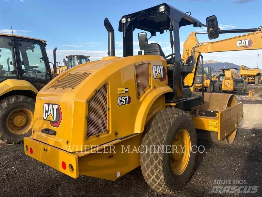 CAT CS7 Enkelt tromle