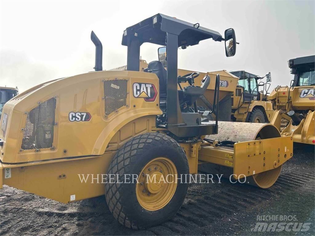 CAT CS7 Enkelt tromle