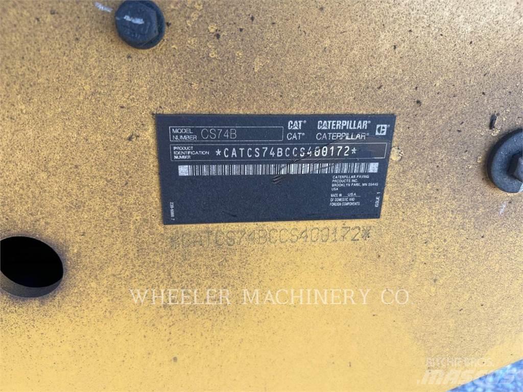 CAT CS74B Enkelt tromle
