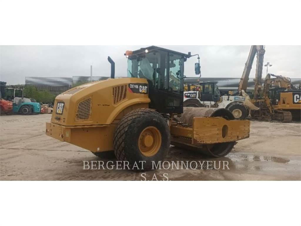 CAT CS74B 4F Jordvibrationstromler