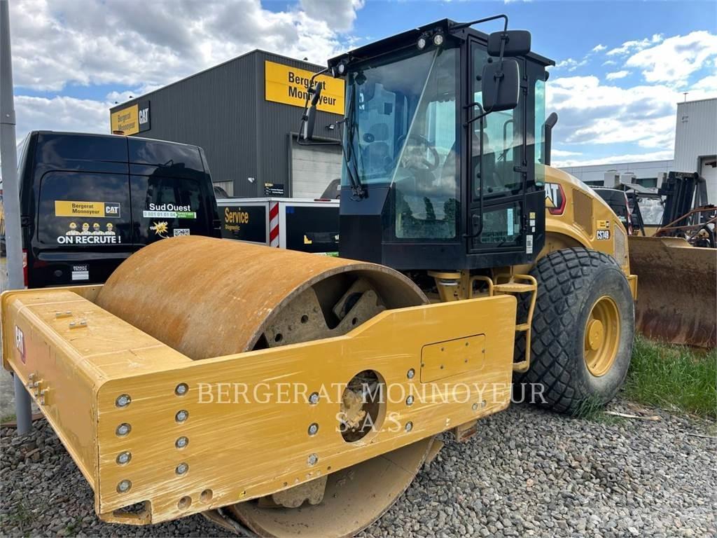 CAT CS74B 4F Jordvibrationstromler