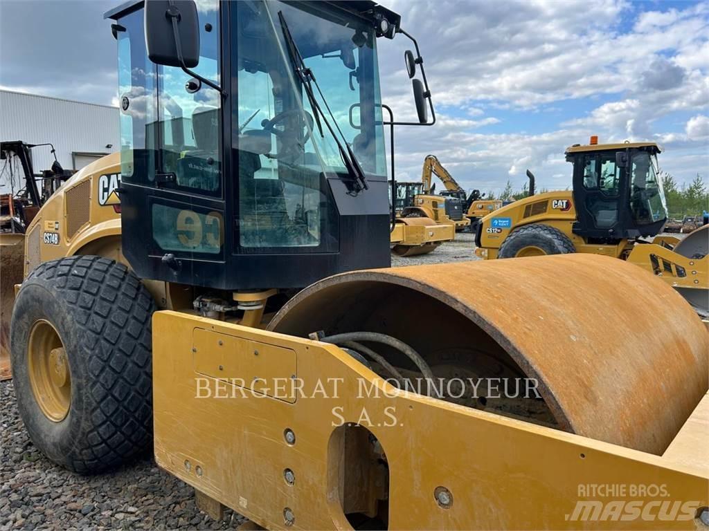 CAT CS74B 4F Jordvibrationstromler