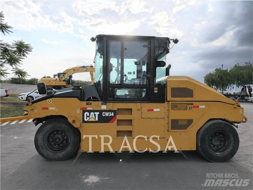 CAT CW 34 Tromle med luftdæk