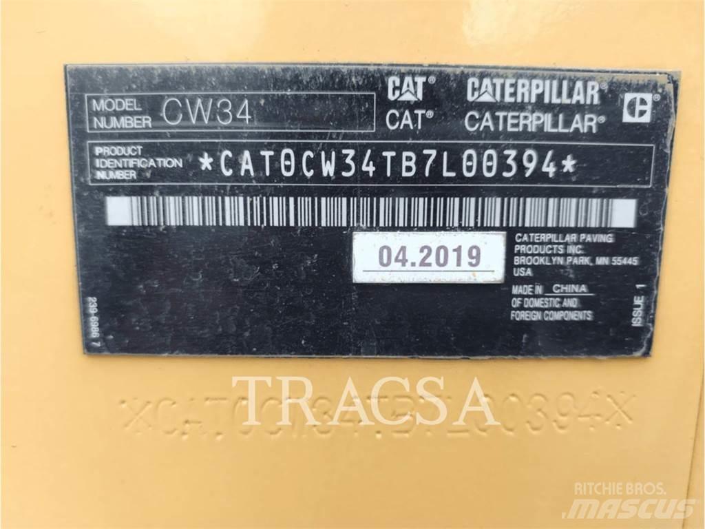 CAT CW 34 Tromle med luftdæk