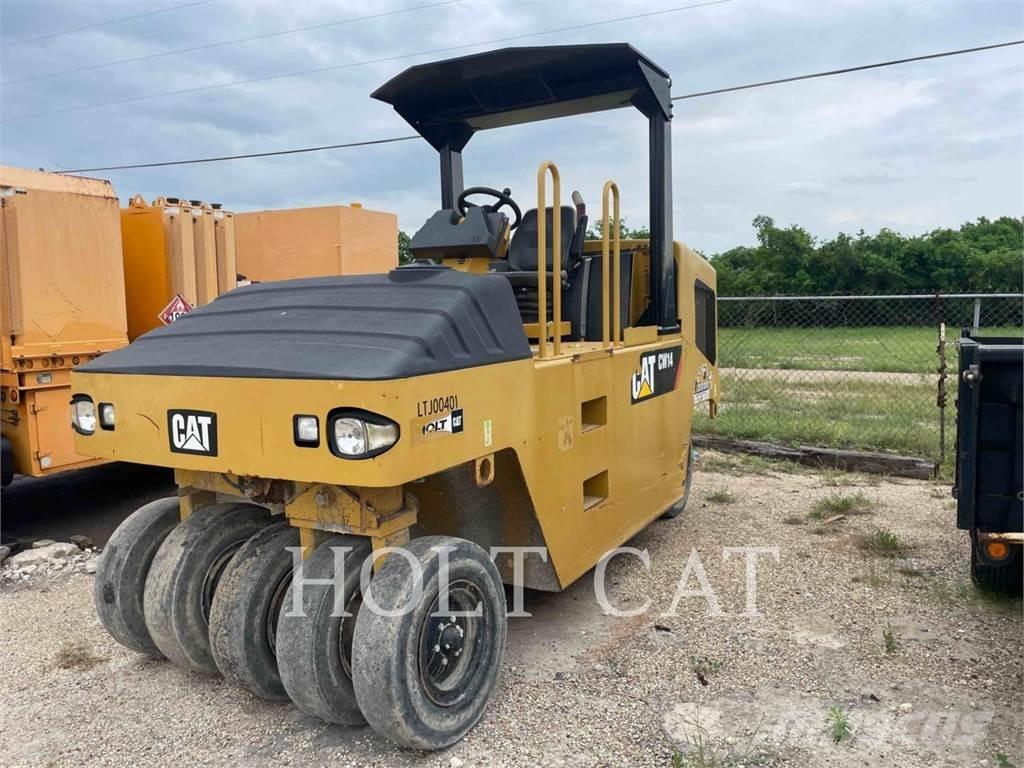 CAT CW14 Tromle med luftdæk