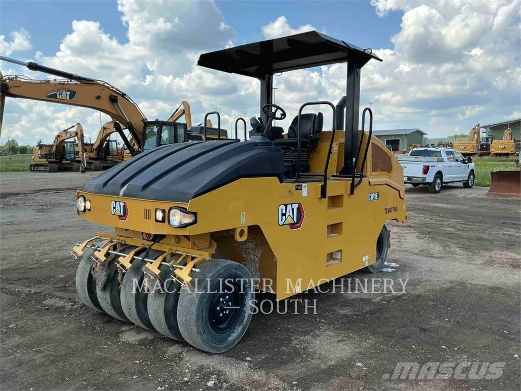 CAT CW16 Tromle med luftdæk