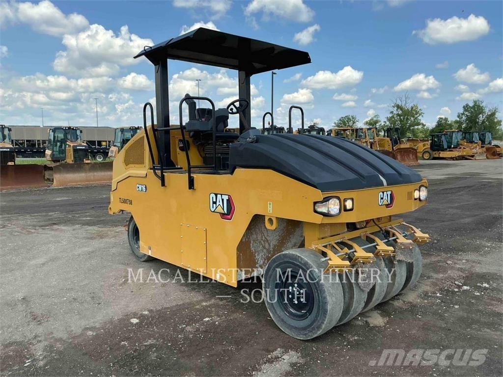CAT CW16 Tromle med luftdæk