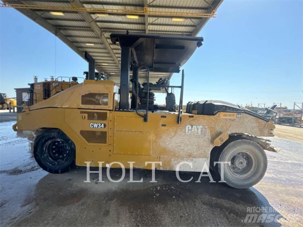 CAT CW34 Enkelt tromle