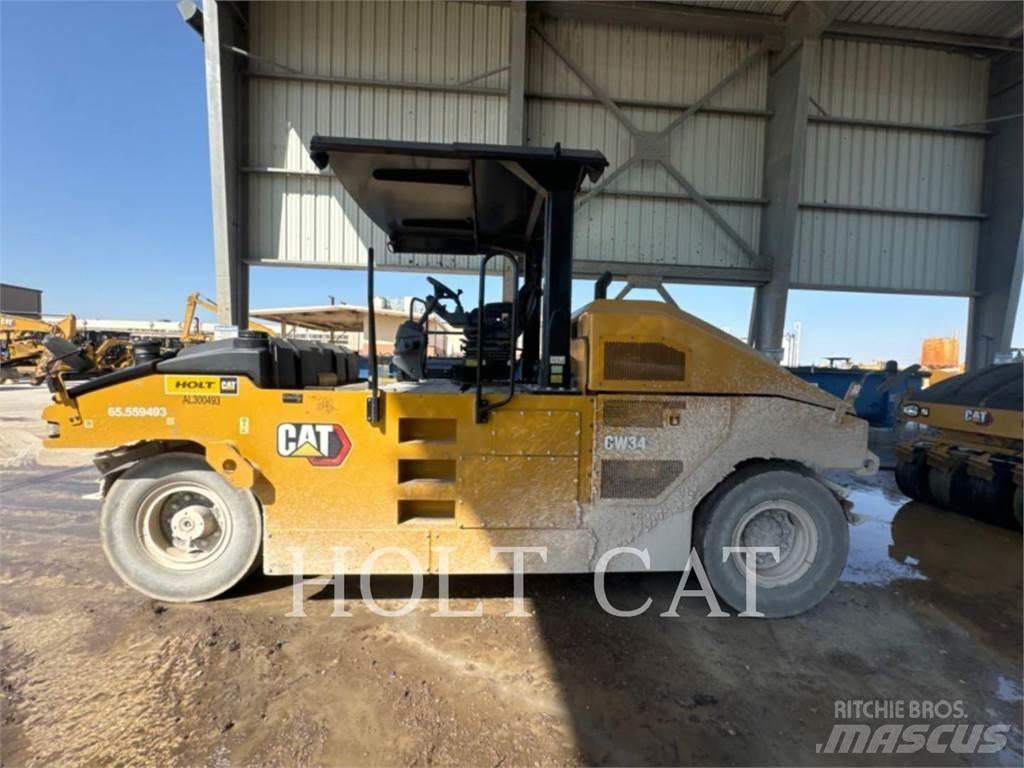 CAT CW34 Enkelt tromle