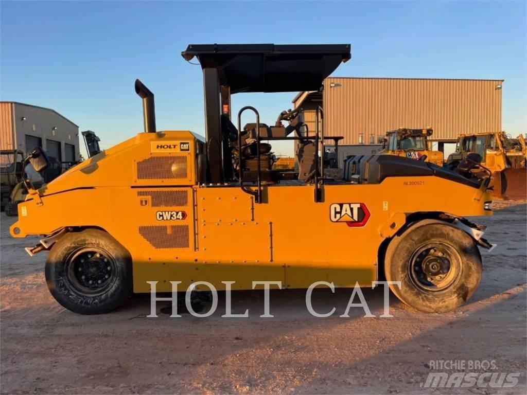 CAT CW34 Enkelt tromle
