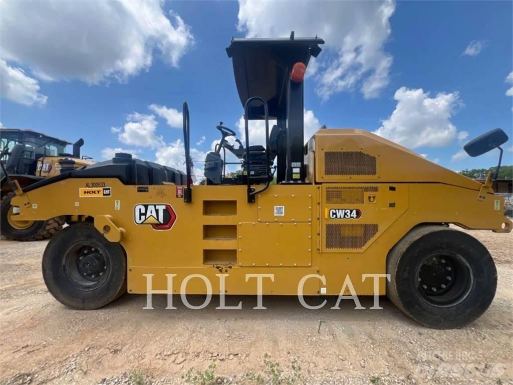 CAT CW34 Enkelt tromle