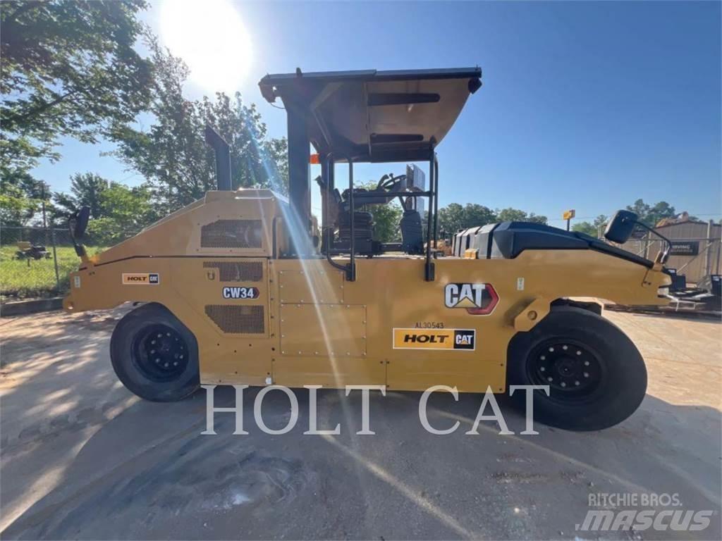 CAT CW34 Enkelt tromle