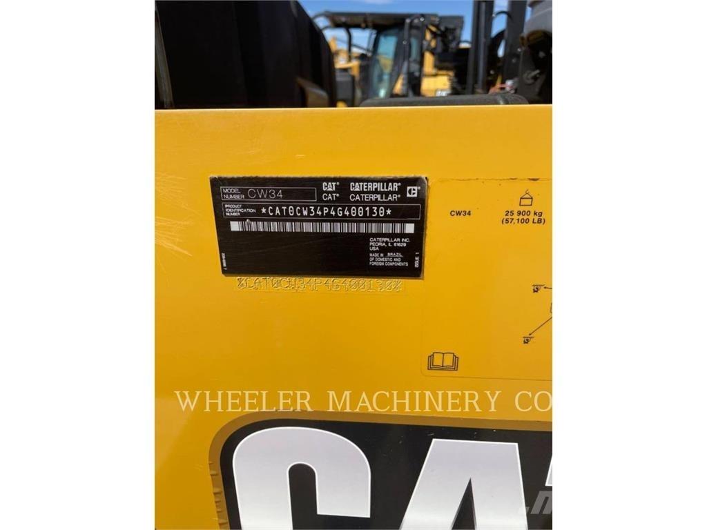 CAT CW34 Tromle med luftdæk
