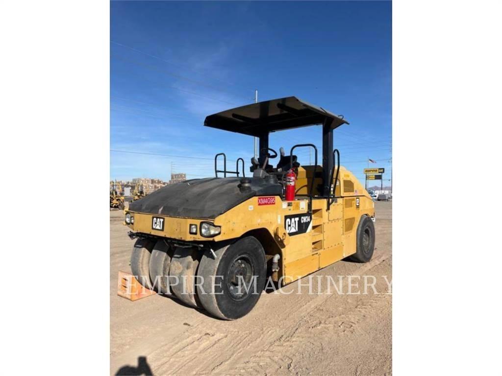 CAT CW34 Tromle med luftdæk