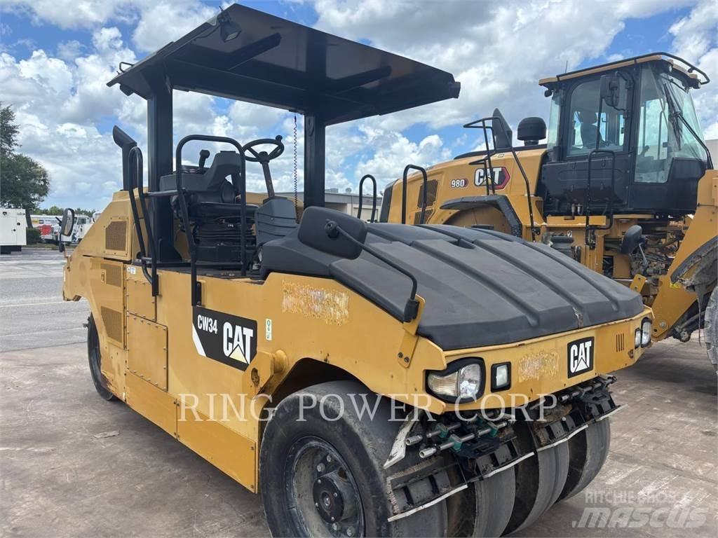CAT CW34 Tvilling tromle