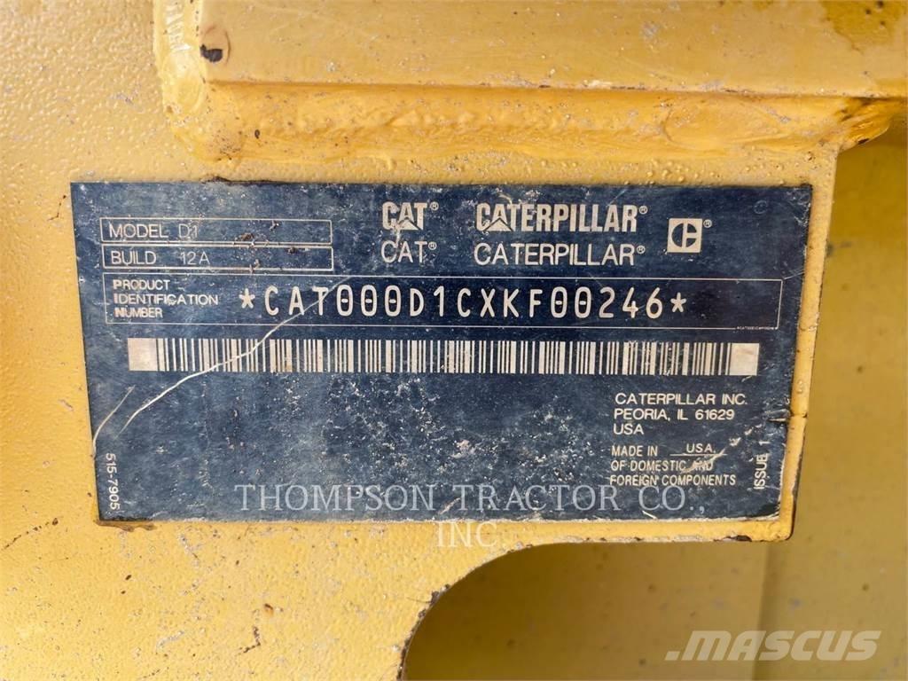 CAT D1 Bulldozer på larvebånd