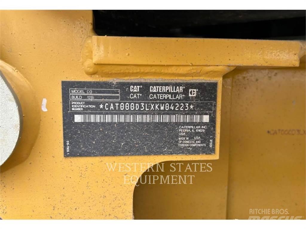 CAT D3 Bulldozer på larvebånd