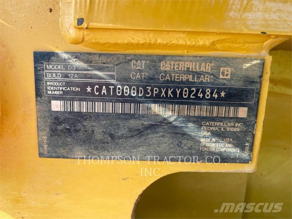 CAT D3 LGP Bulldozer på larvebånd