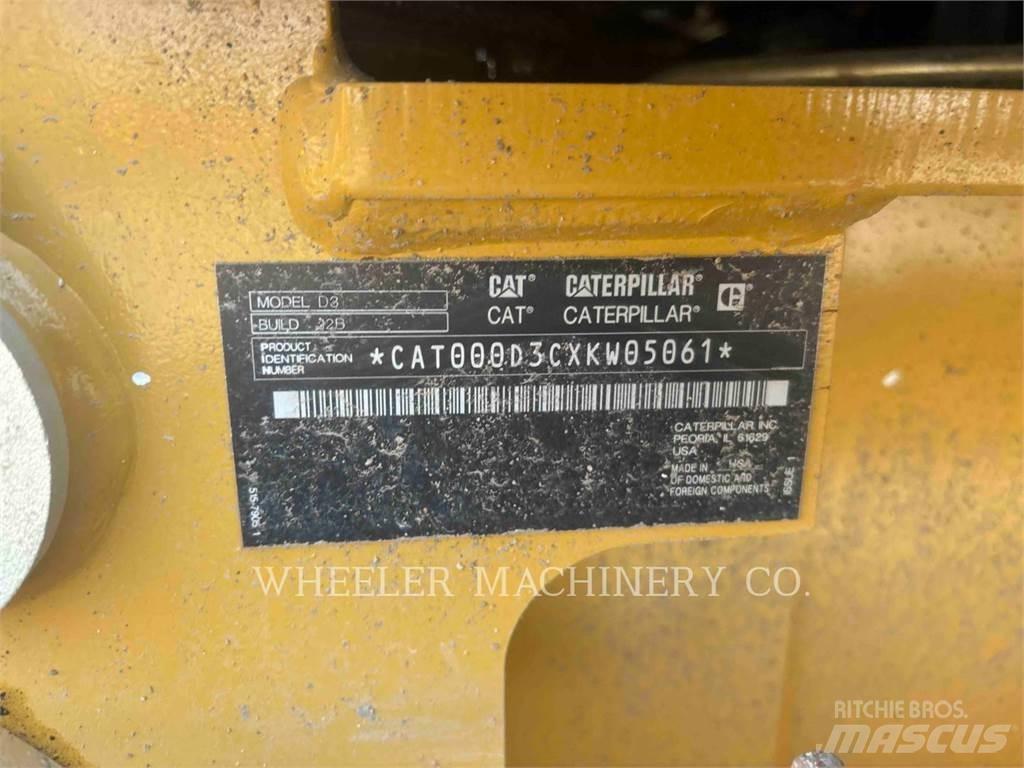 CAT D3 XL Bulldozer på larvebånd