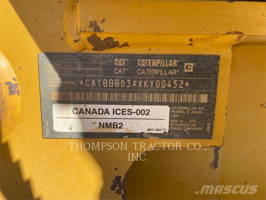 CAT D3LGP Bulldozer på larvebånd