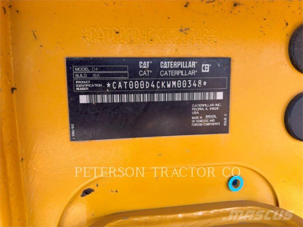 CAT D4 Bulldozer på larvebånd