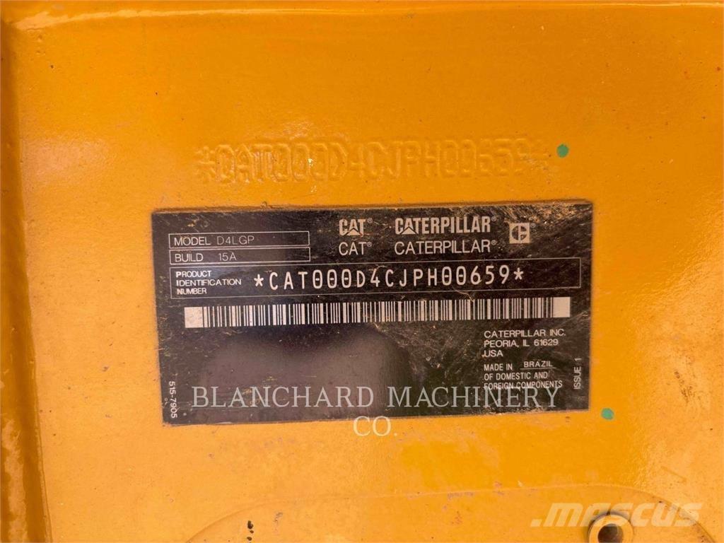 CAT D4 LGP Bulldozer på larvebånd