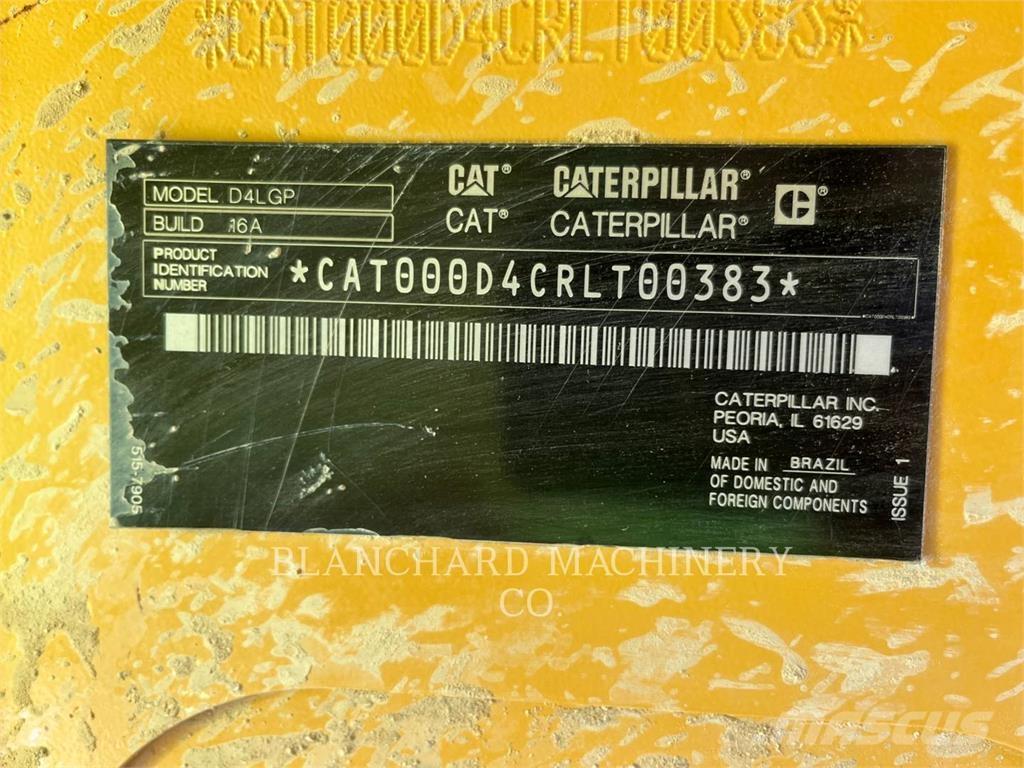 CAT D4 LGP Bulldozer på larvebånd