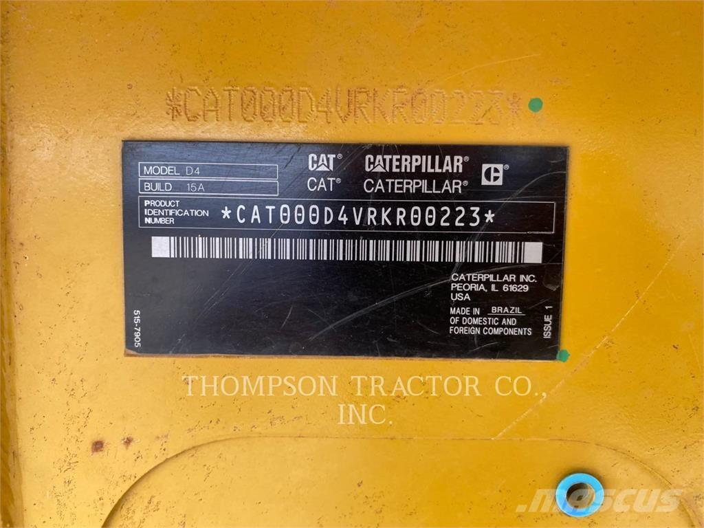 CAT D4 VP Bulldozer på larvebånd