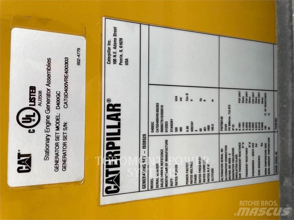 CAT D400GC Industrielle maskiner