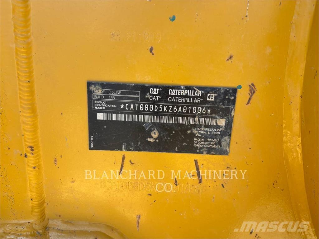 CAT D5 LGP Bulldozer på larvebånd