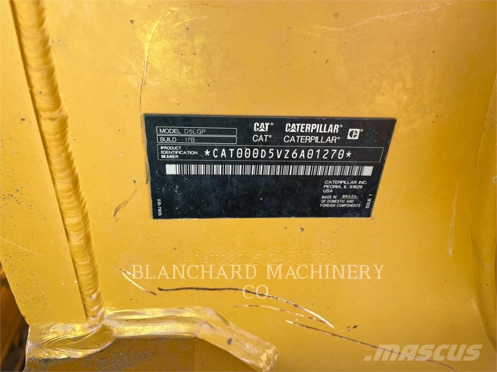 CAT D5 LGP Bulldozer på larvebånd