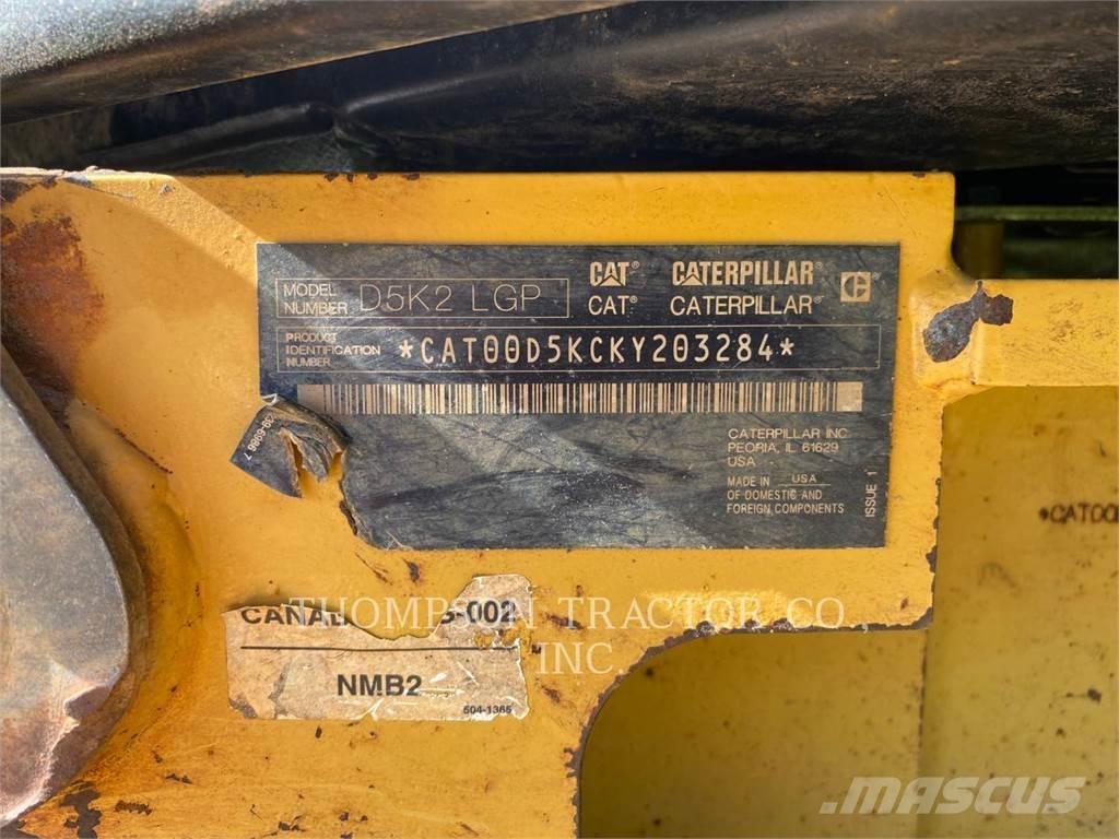 CAT D5K2 LGP Bulldozer på larvebånd
