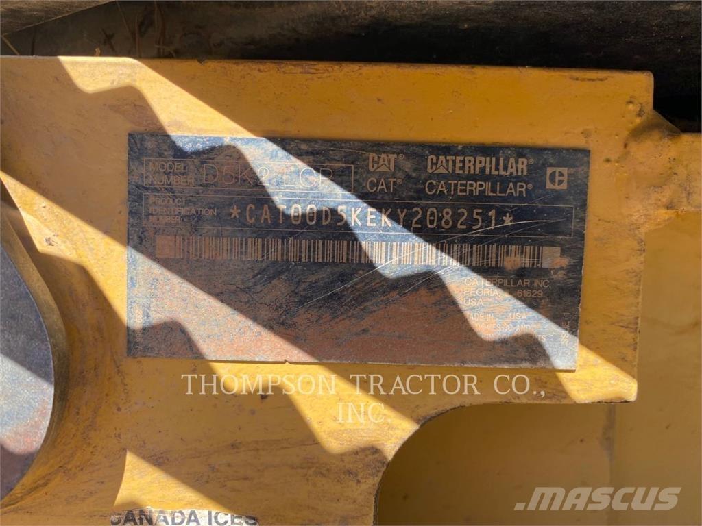 CAT D5K2 LGP Bulldozer på larvebånd