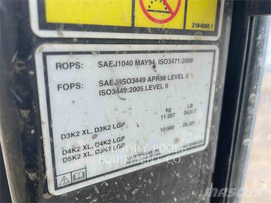 CAT D5K2LGP Bulldozer på larvebånd