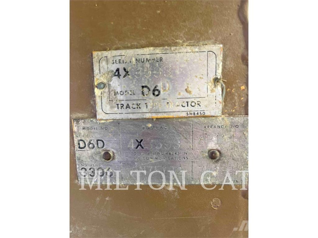 CAT D6D Bulldozer på larvebånd