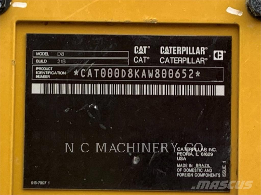 CAT D8 Bulldozer på larvebånd