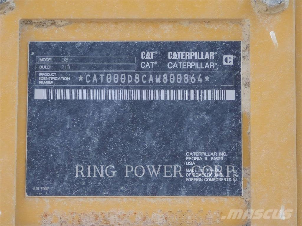 CAT D8 Bulldozer på larvebånd