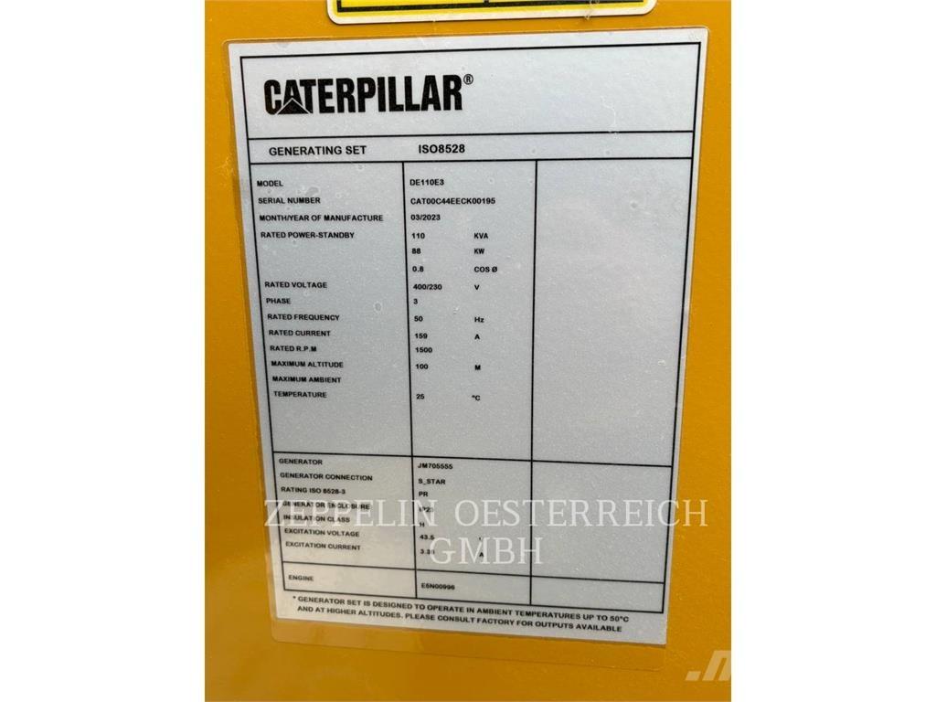 CAT DE110E3 Industrielle maskiner