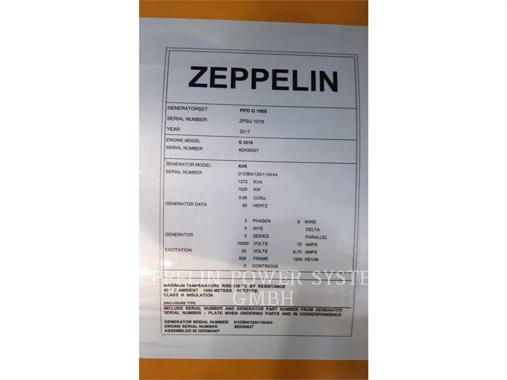 CAT G3516 _ PPO G1000 Dieselgeneratorer