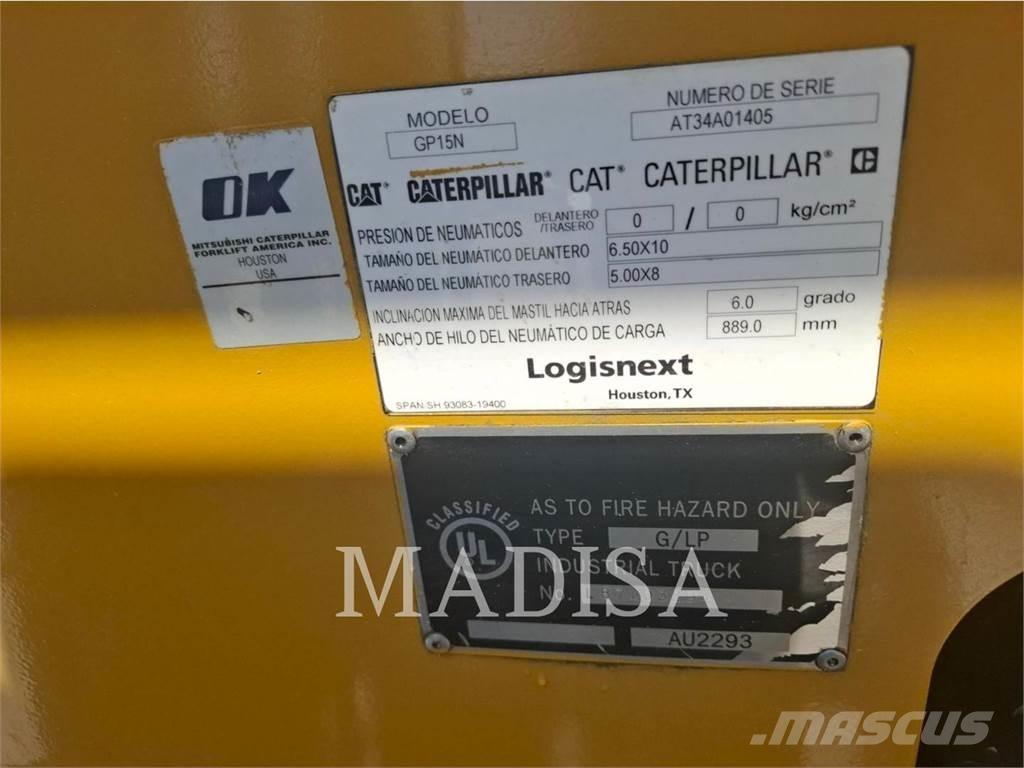 CAT GP15N5 Gaffeltrucks - andre