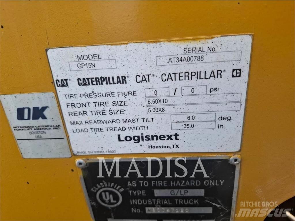 CAT GP15N5 Gaffeltrucks - andre