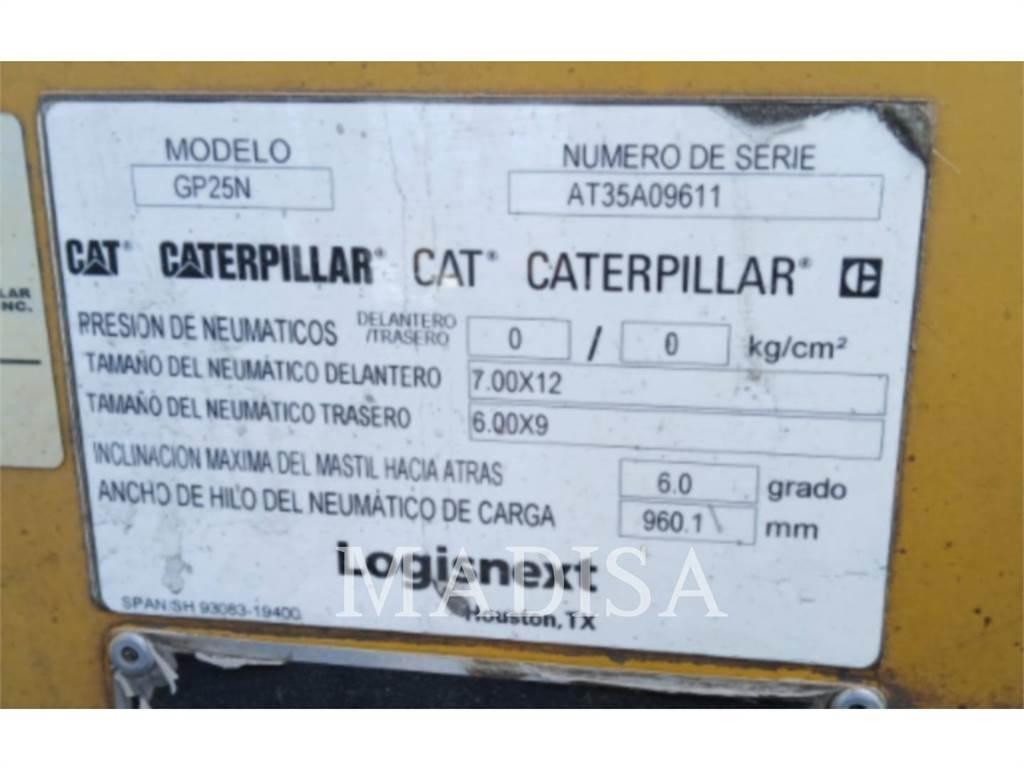 CAT GP25N5 Gaffeltrucks - andre