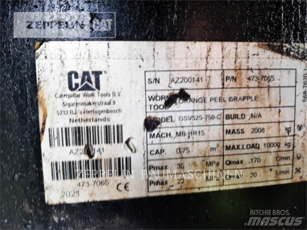 CAT GSV525 MEHRSCHALEN Gribere
