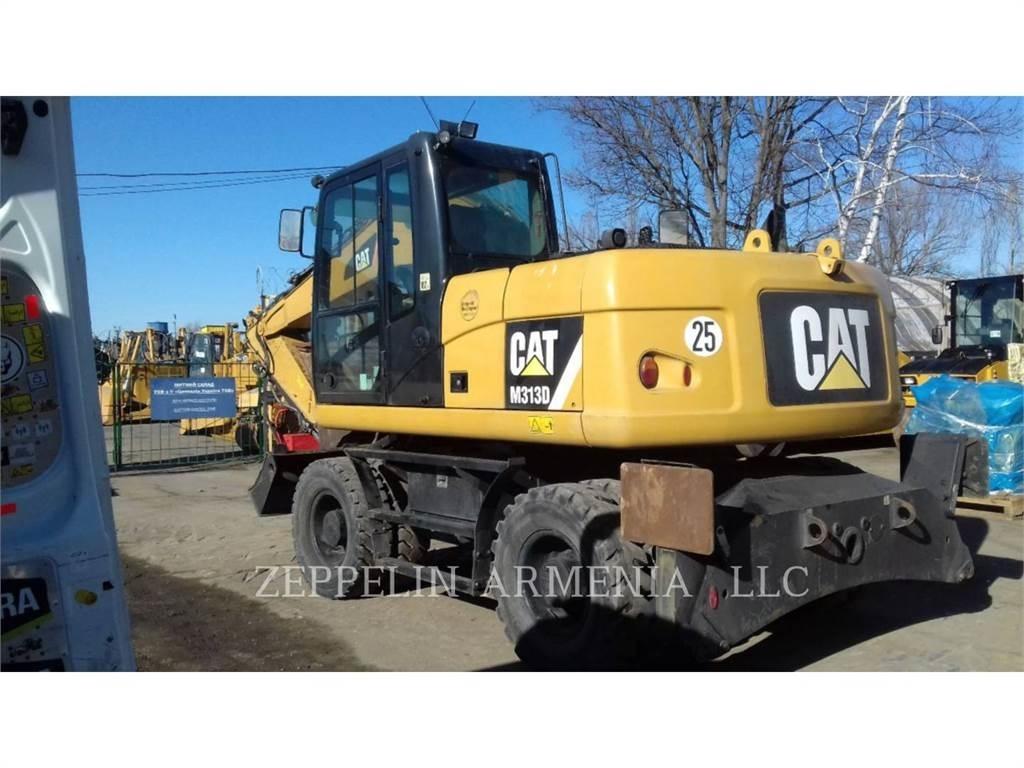 CAT M313D Gravemaskiner på hjul