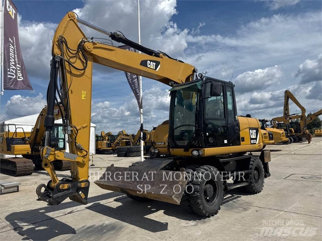 CAT M313D Gravemaskiner på hjul