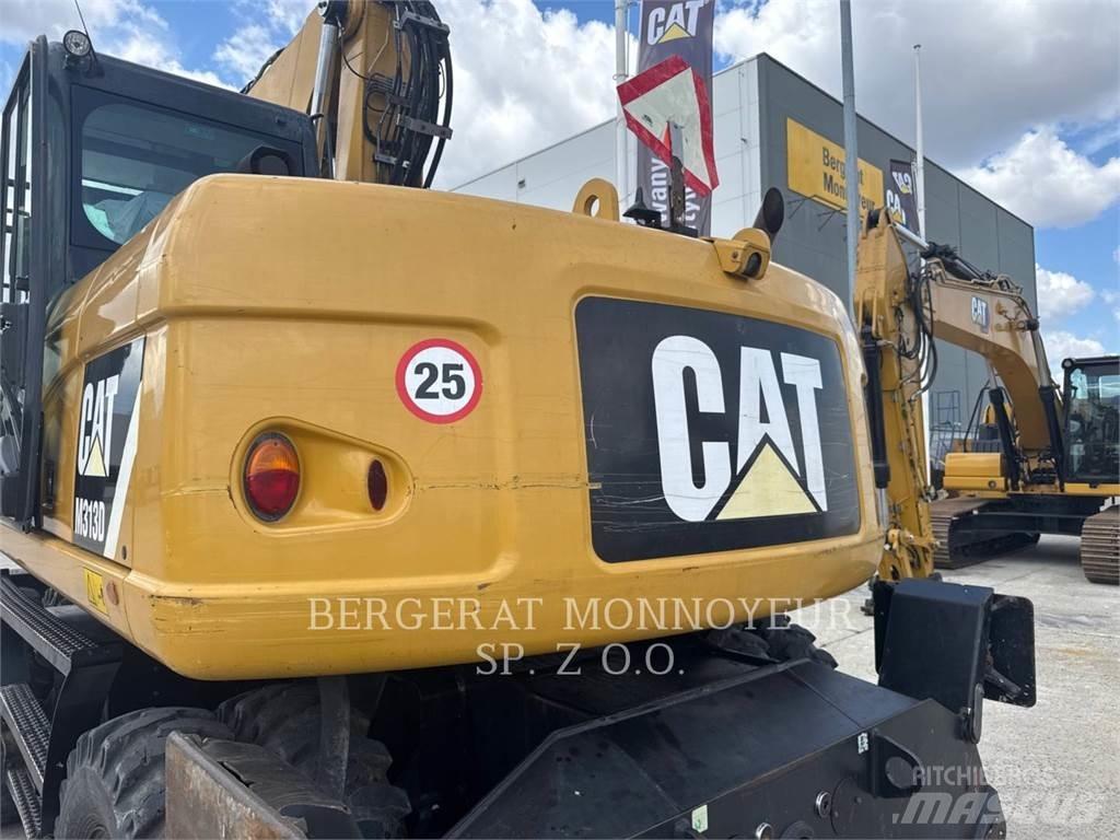CAT M313D Gravemaskiner på hjul