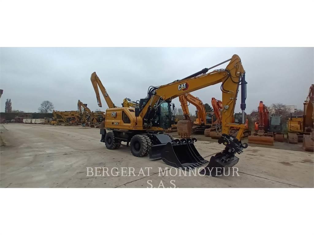 CAT M314 Gravemaskiner på hjul